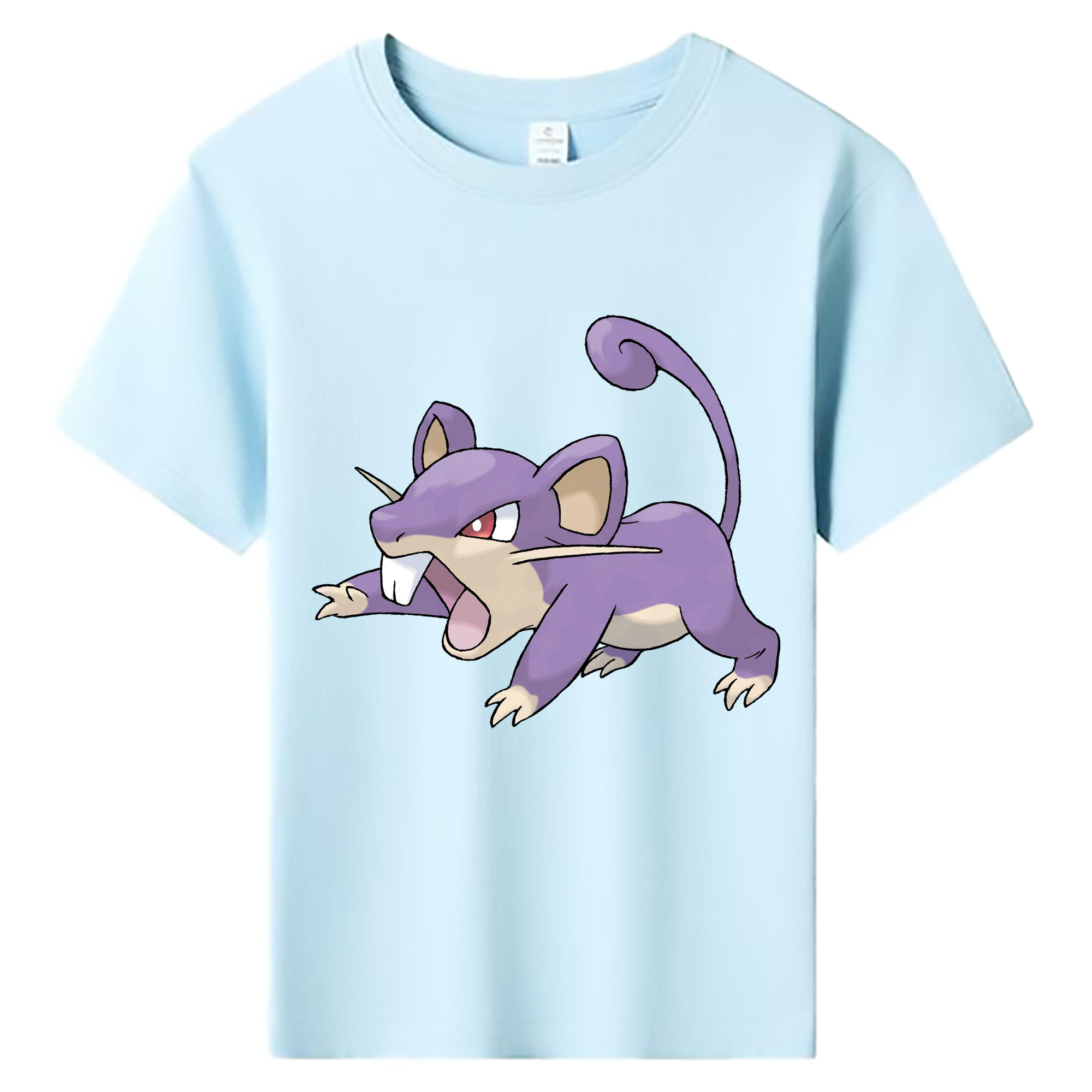 （画像用） ポケットモンスター Pokémon 綿100％キッズTシャツ（フロントプリント）